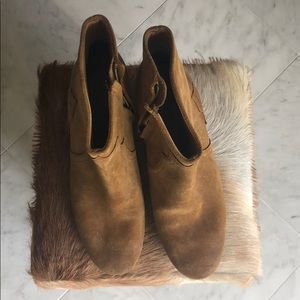 Suede Isabel Marant boots